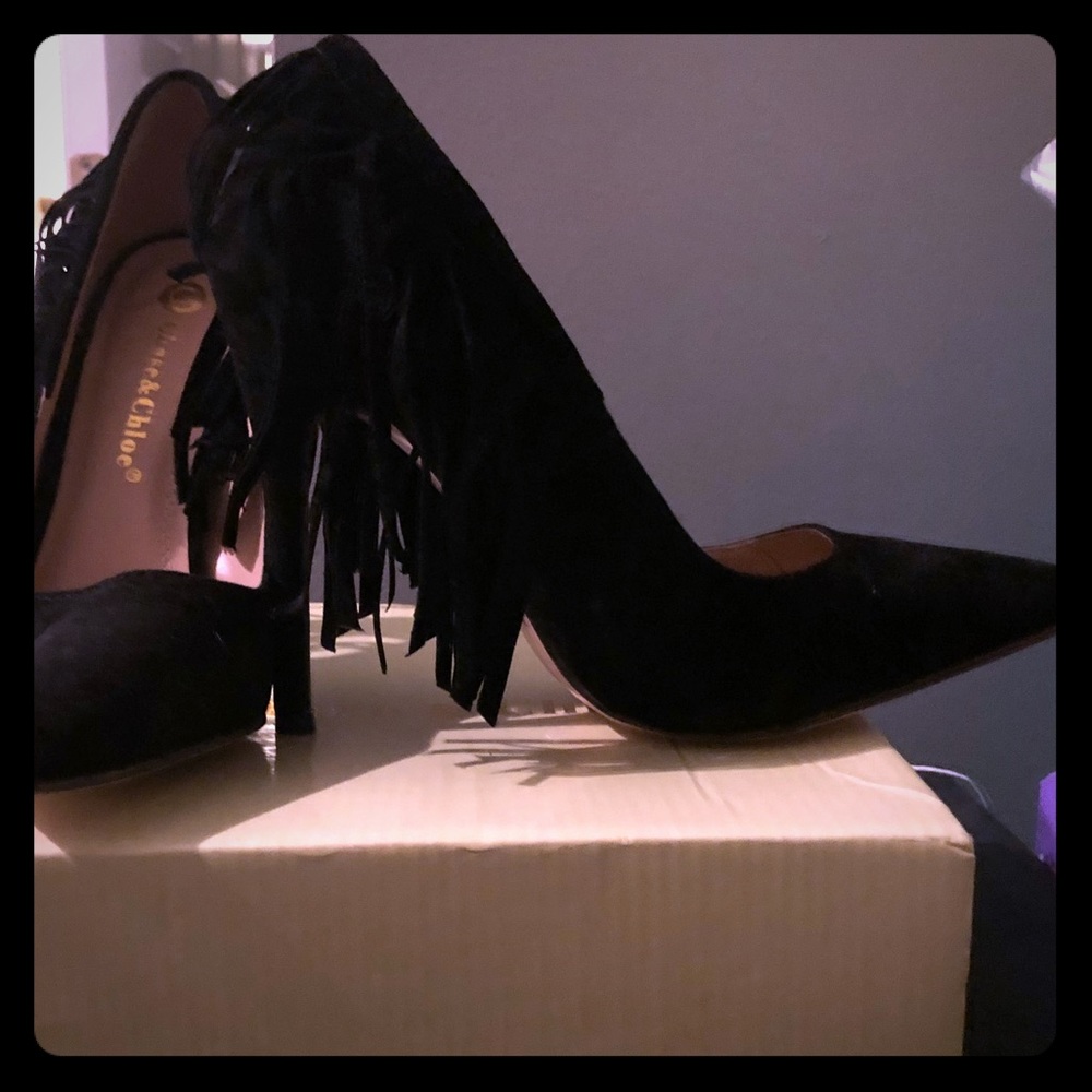 COPY - Fringe Heel Stilettos